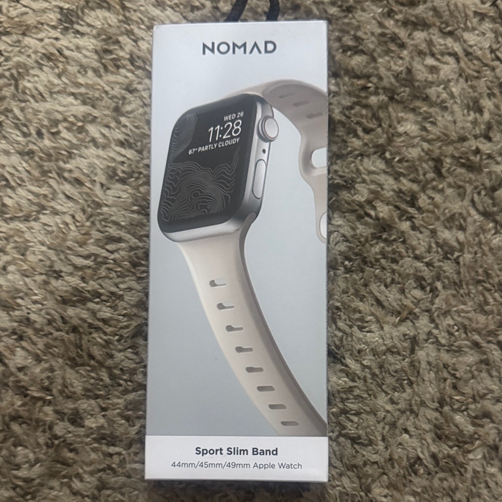 Nomad Sport Slim Band for Apple Watch - Bone color